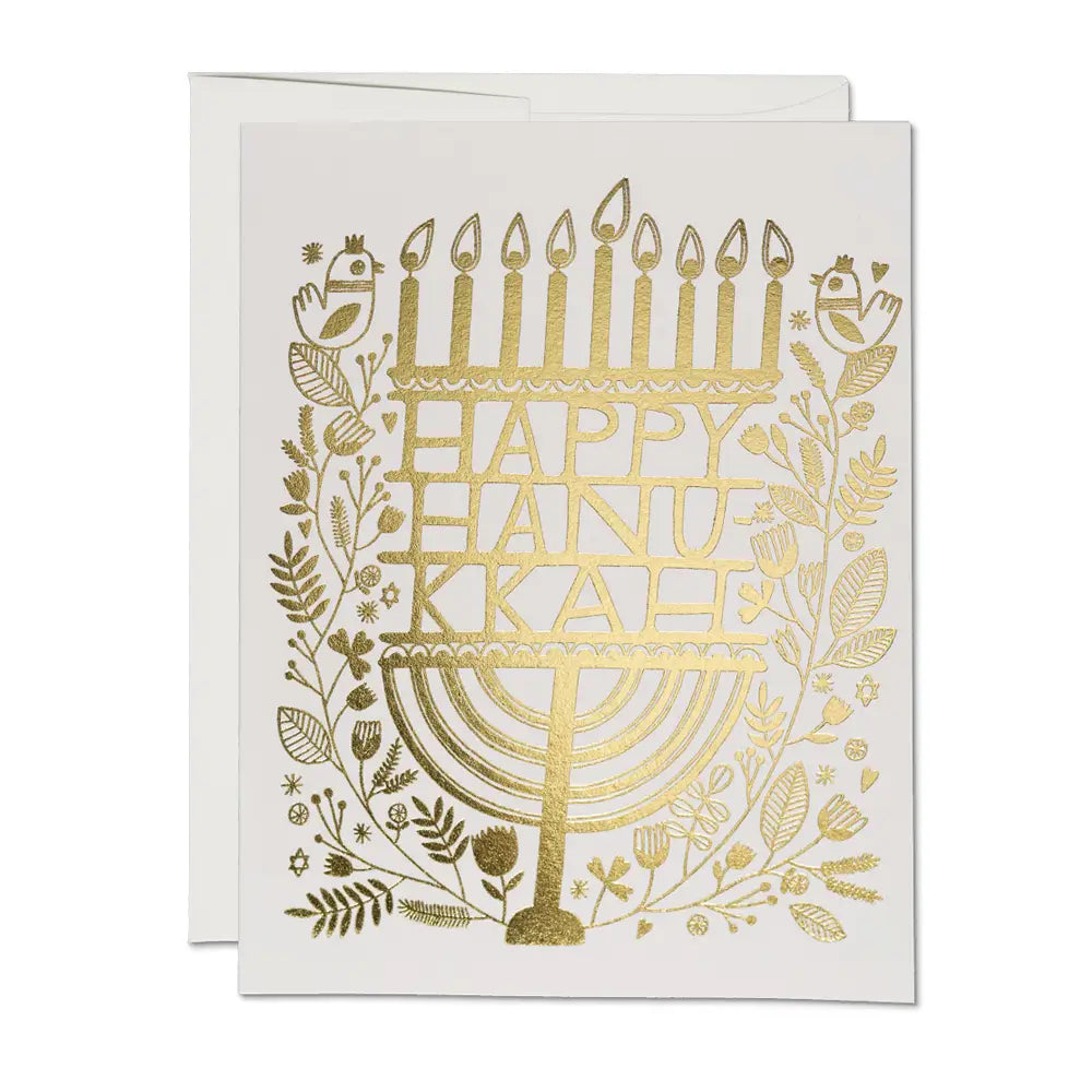 Hanukkah Candles Card