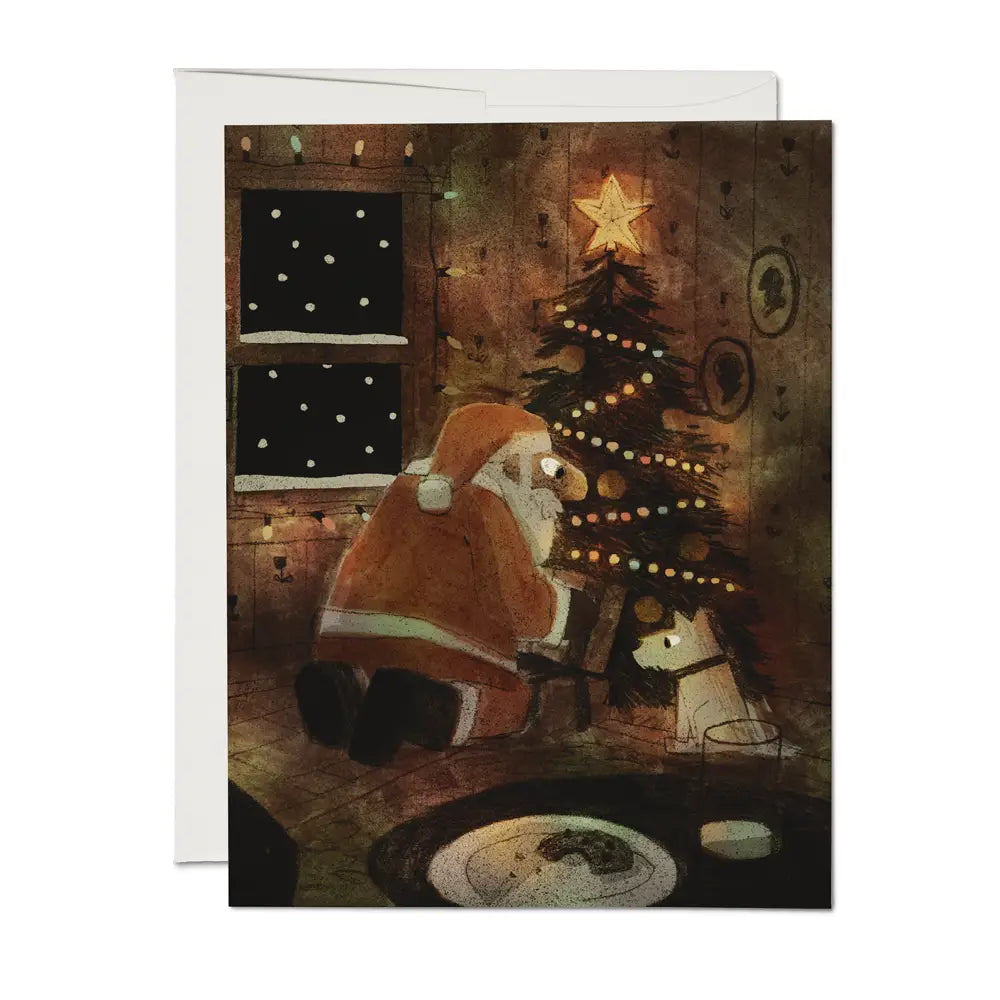 Twinkling Lights Holiday Card